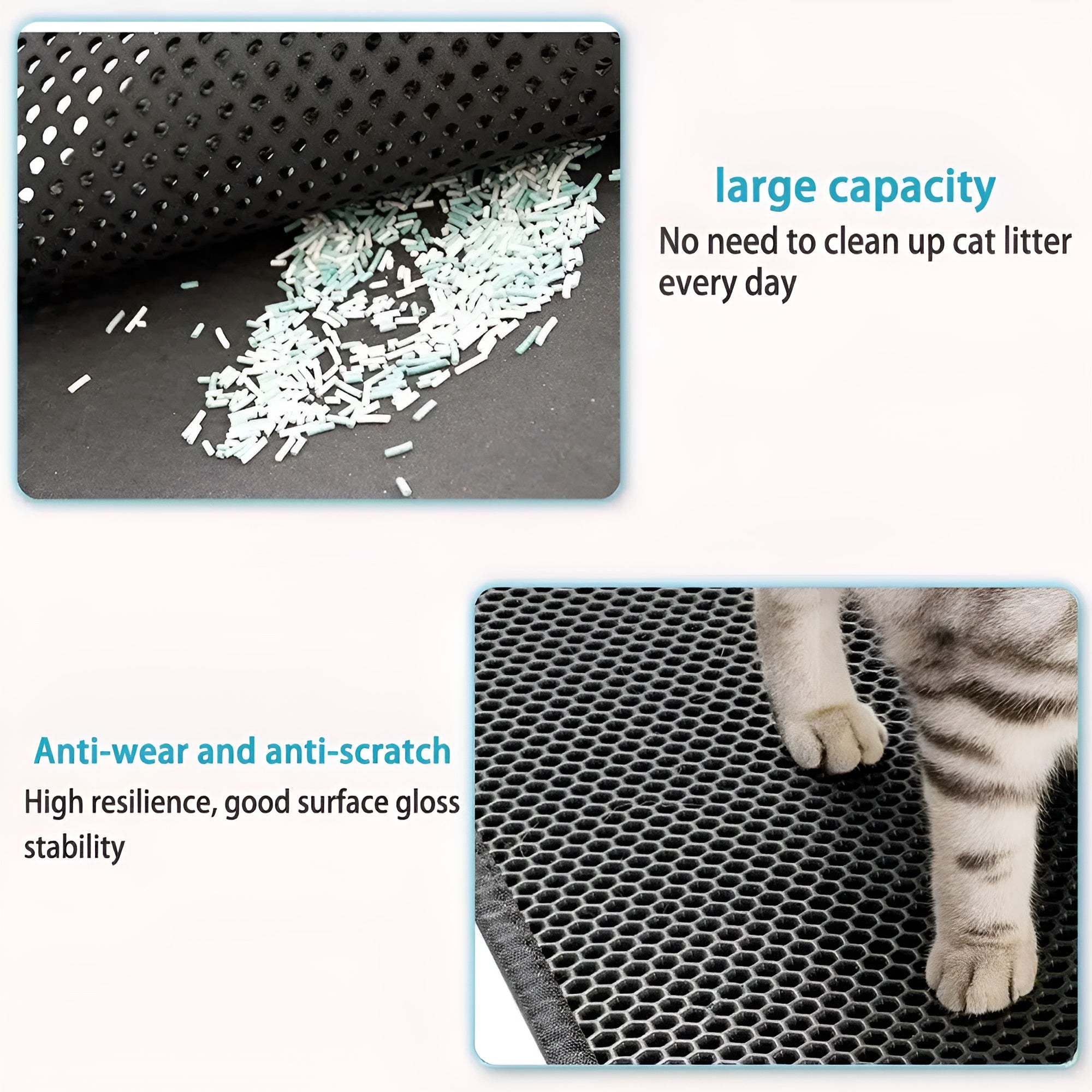 KittiClean Mat - Keep Your Home Mess-Free!